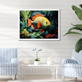 Fish s Underwater Wonderland - Fish Canvas Wall Art