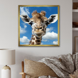 Majestic Giraffe photo Portrait - Giraffe Wall Decor