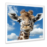 Majestic Giraffe photo Portrait - Giraffe Wall Decor