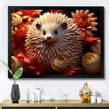 Other Animals white floral Hedgerow Friends - Forest Animals Wall Art Prints