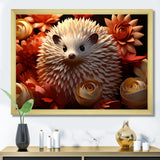 Other Animals white floral Hedgerow Friends - Forest Animals Wall Art Prints