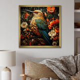 Hummingbird Gardens Guardian - Hummingbird Canvas Wall Art