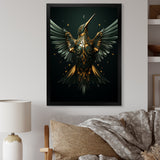 Blue Harmonious Hovering Hummingbird - Hummingbird Wall Decor