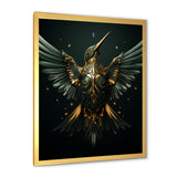 Blue Harmonious Hovering Hummingbird - Hummingbird Wall Decor