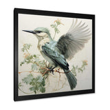 Hummingbird Jade Journey 1 - Animals Canvas Wall Art