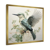 Hummingbird Jade Journey 1 - Animals Canvas Wall Art