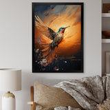 Sunbeam Swift hummingbird - Hummingbird Canvas Wall Art