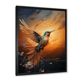 Sunbeam Swift hummingbird - Hummingbird Canvas Wall Art