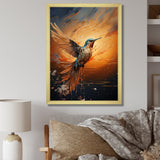 Sunbeam Swift hummingbird - Hummingbird Canvas Wall Art