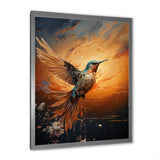 Sunbeam Swift hummingbird - Hummingbird Canvas Wall Art