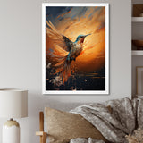 Sunbeam Swift hummingbird - Hummingbird Canvas Wall Art