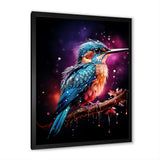 Blue Hummingbird twilight - Hummingbird Wall Decor