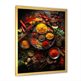 Indian Art Spices of India 3 - People Canvas Wall Art