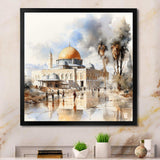 Prophets Al Aqsa Mosque 1 - Spiritual Canvas Wall Art