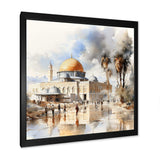 Prophets Al Aqsa Mosque 1 - Spiritual Canvas Wall Art