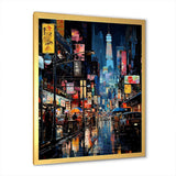 Japon Street art alleyway II - Landscapes Canvas Wall Art