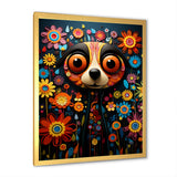 Curious Meerkat funny collage - Meercat Canvas Wall Art