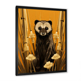 Meerkat discovery yellow portrait - Meercat Wall Art Prints