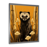 Meerkat discovery yellow portrait - Meercat Wall Art Prints
