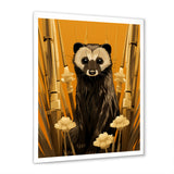 Meerkat discovery yellow portrait - Meercat Wall Art Prints
