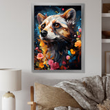 Yellow Dog floral meadows - Dog Home Decor Art