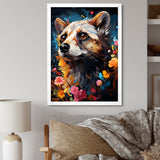 Yellow Dog floral meadows - Dog Home Decor Art