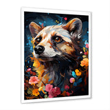 Yellow Dog floral meadows - Dog Home Decor Art