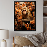 Brown Autumn Monkey Palette - Monkey Wall Decor