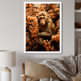 Brown Autumn Monkey Palette - Monkey Wall Decor