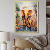 Yellow Animal Playground Nursery - Yellow Animal Nursery Wall Art