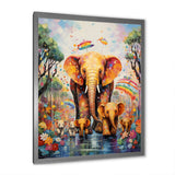 Yellow Animal Playground Nursery - Yellow Animal Nursery Wall Art
