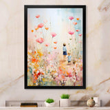 Whimsical Kids floral Haven II - Fantasy Canvas Wall Art