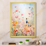 Whimsical Kids floral Haven II - Fantasy Canvas Wall Art