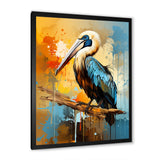 Feathered Pelican elegance - Pelican Wall Decor
