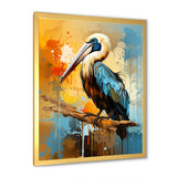 Feathered Pelican elegance - Pelican Wall Decor