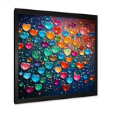 Colorful Love balloon Street art I - Fashion Canvas Wall Art