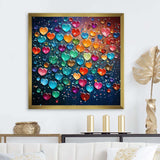 Colorful Love balloon Street art I - Fashion Canvas Wall Art