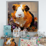 Pop Art Guinea Pig rodent - Rodent Home Decor Art