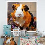 Pop Art Guinea Pig rodent - Rodent Home Decor Art