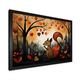 Squirrel landscape for nursery - Squirrel Living Room Wall Art