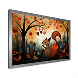 Squirrel landscape for nursery - Squirrel Living Room Wall Art
