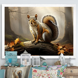 Photo of Squirrel in Autumn - Squirrel Home Decor Art