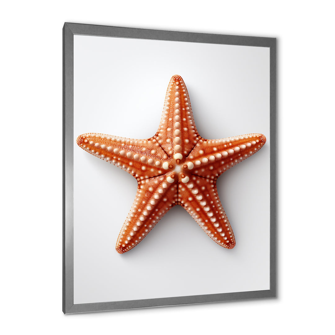 Minimalist starfish orange - Starfish Wall Decor