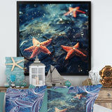 Yellow Oceanic starfish romance photo - Starfish Wall Art Prints