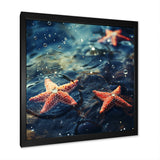 Yellow Oceanic starfish romance photo - Starfish Wall Art Prints