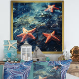 Yellow Oceanic starfish romance photo - Starfish Wall Art Prints