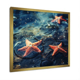 Yellow Oceanic starfish romance photo - Starfish Wall Art Prints
