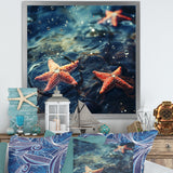 Yellow Oceanic starfish romance photo - Starfish Wall Art Prints