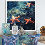 Yellow Oceanic starfish romance photo - Starfish Wall Art Prints