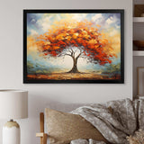 African Tree Spirit of the Wild 1 - Floral Canvas Wall Art